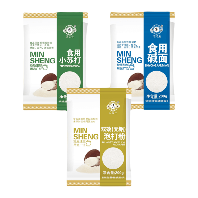食用小蘇打、食用堿面、雙效泡打粉-200g